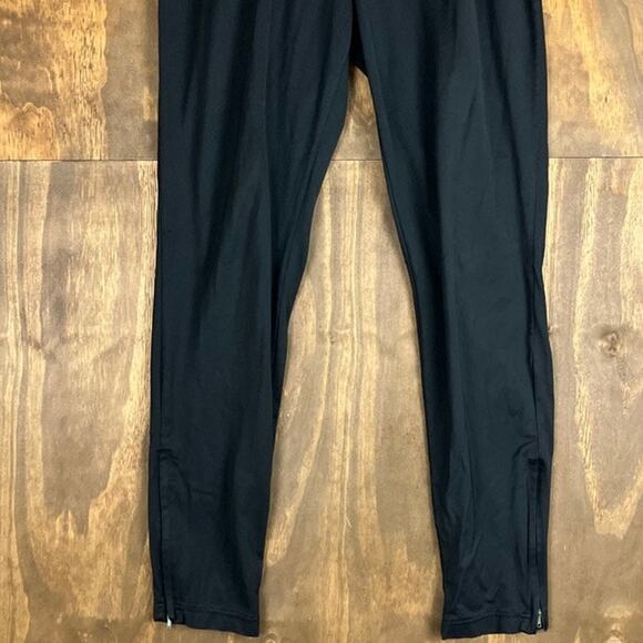 Nike Mens Pants Black Pull On Dri Fit Zip Up Ankle Zip Performance Stretch M - Picture 3 of 11